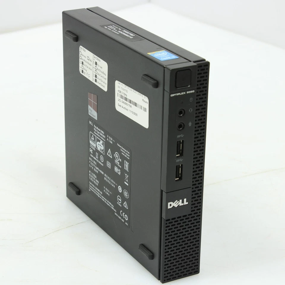 Dell Optiplex 9020M Intel Core i3 4th Gen 4GB RAM No Drive/OS USFF Desktop - Image 2 of 4