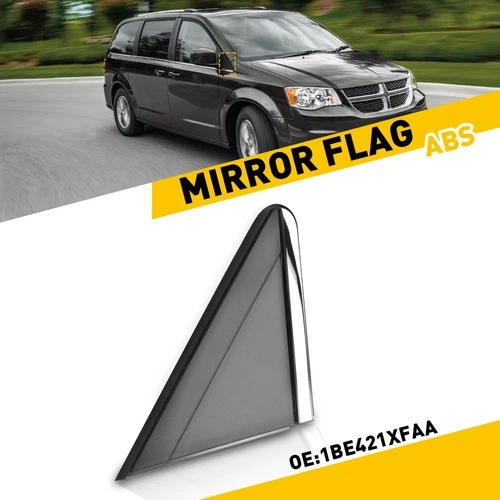 Passenger Side Mirror Flag Molding Applique For 2014-2015 Ram C/V 1BE421XFAA