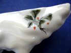Vintage porcelain Individual Oyster Shooter -Floral Decor - Rare — photo 5