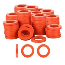 100 Pack Garden Water Hose Washers Rubber Gaskets O Ring Connection Heavy Duty