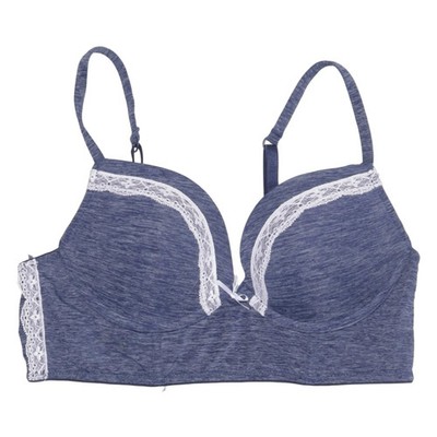 C&A, BH, Größe: 80A, Blau, Elasthan/Polyamid/Polyester, Einfarbig, Damen #pi3