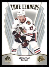 2021-22 SP Authentic True Leaders Jonathan Toews Chicago Blackhawks #TL-6