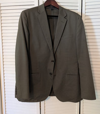 J.CREW Ludlow Olive Blazer 42R Cotton Twill