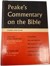 Peake's Commentary on the Bible Revised Edition Scholarship