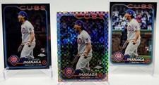 2024 Topps Chrome Shota Imanaga X-Fractor & Chrome & Base Rookie Debut RC's SET.