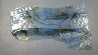 Vintage Rare Hand Rolled Drapery Ripple Stained Glass Sheet Glass Tiffany Lamp