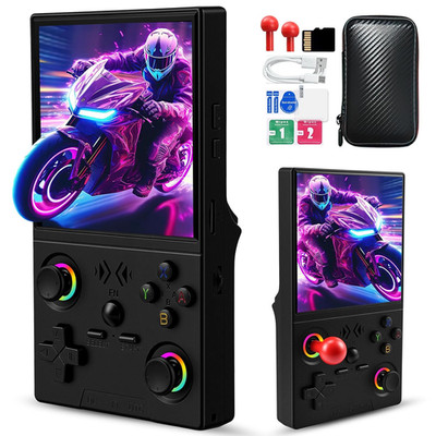 XF40V Retro Handheld Game Console with 2*Detachable Long Joysticks, 4.0-Inch HD