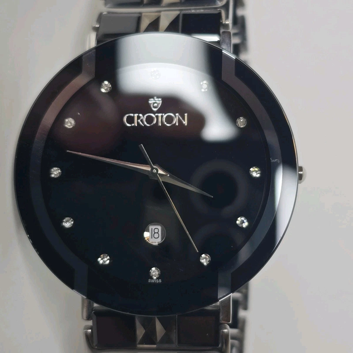 Croton Men Ceramic Band Wristwatches for sale | eBay Croton Men Ceramic Band Wristwatches for sale | eBay