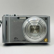 Panasonic Lumix DMC-ZX3 fotocamera digitale, usata, argento, testata, compatta Giappone