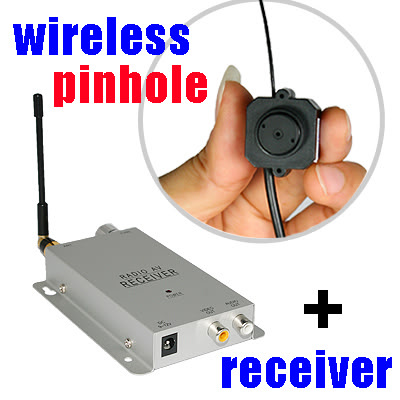 Mini Wireless Spy Nanny Micro Camera Pinhole System