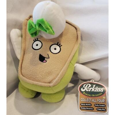 Perkins Bakery Buddies Patty Pie Stuffed Plush 9 in * 8 in * 6 in RARE HTF