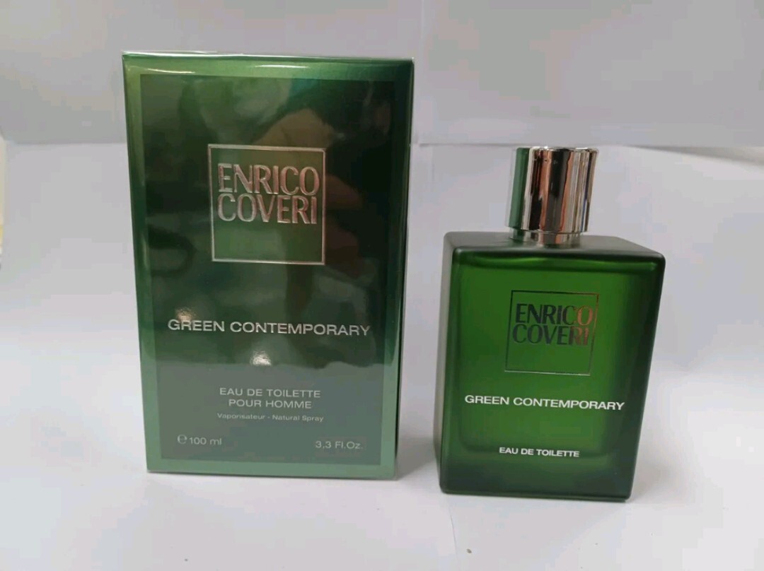 Profumo Uomo Coveri Green Contemporary originale Edt 100ml