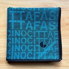 HANDKERCHIEF VINTAGE MEN'S ART GREEN ALPHABET POCKET SQUARE COTTON 18" A-0560