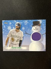 2021 Topps Walmart Holiday Mega Baseball Jersey WRC-TS Trevor Story