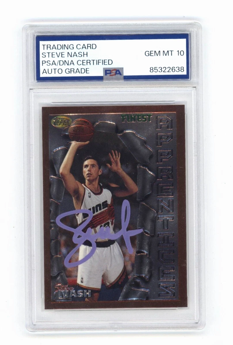 Steve Nash Phoenix Suns Basketball Autographed Sports Trading