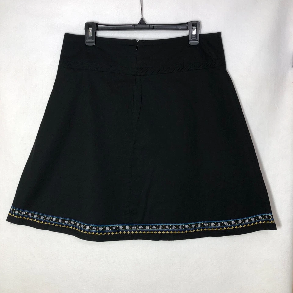 Сердце душа вышитая юбка подростков размер 11 пейсли цветочный блестки вечеринки - Изображение 3 из 4