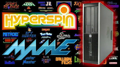 HyperSpin MAME Arcade PC Gaming Computer - With 2TB Hard Drive