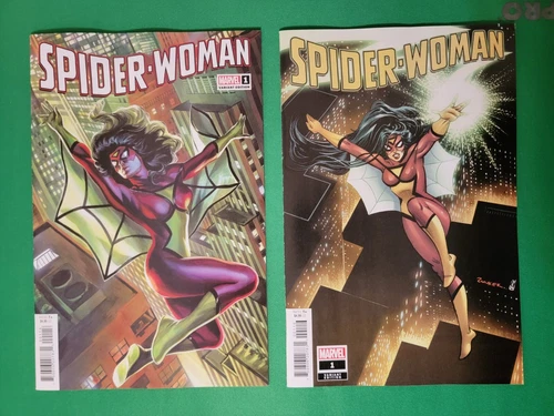 🕸️👩 SPIDER-WOMAN #1 - 1:25 & 1:50 INCENTIVE VARIANT SET 2023 GANG WAR