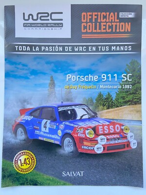PORSCHE 911SC RS 1985 S. AL-HAJRI WRC RALLY CAR (SCALE 1/43) NEW