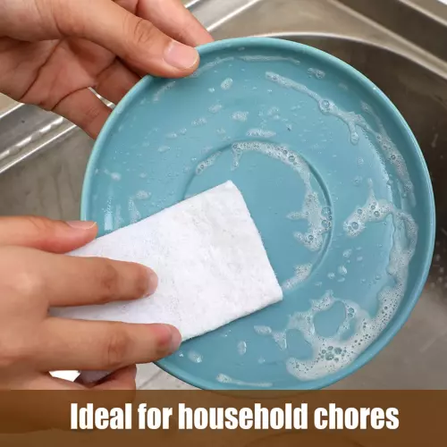 20 x White 10" x 6" Scotchbrite Cleaning Pads Scrubbing Scouring Finish Abrasive - Picture 5 of 7