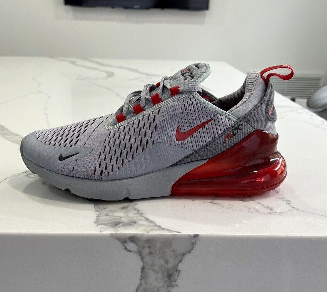 Nike Air Max 270 Wolf Grey Red 