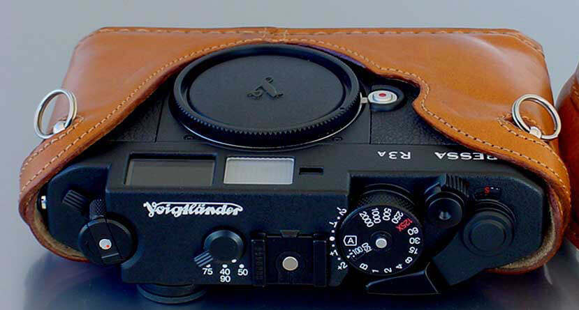LUIGI CASE for VOIGTLANDER BESSA RF R2-R3-R4+UPS,Leica TM,DELUXE