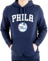 New Era Philadelphia 76Ers Team Logo Po Hoody Sweater Nba Hoodie Herren Men