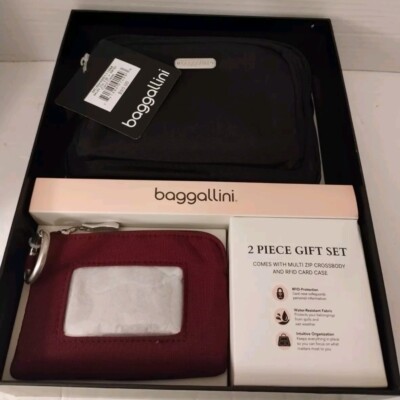 New Amanda Baggaillini Crossbody Bag &RDIF Protection ,Brand New Black Nice Gift