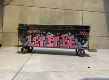 Metal Graffiti Train - Steel Art