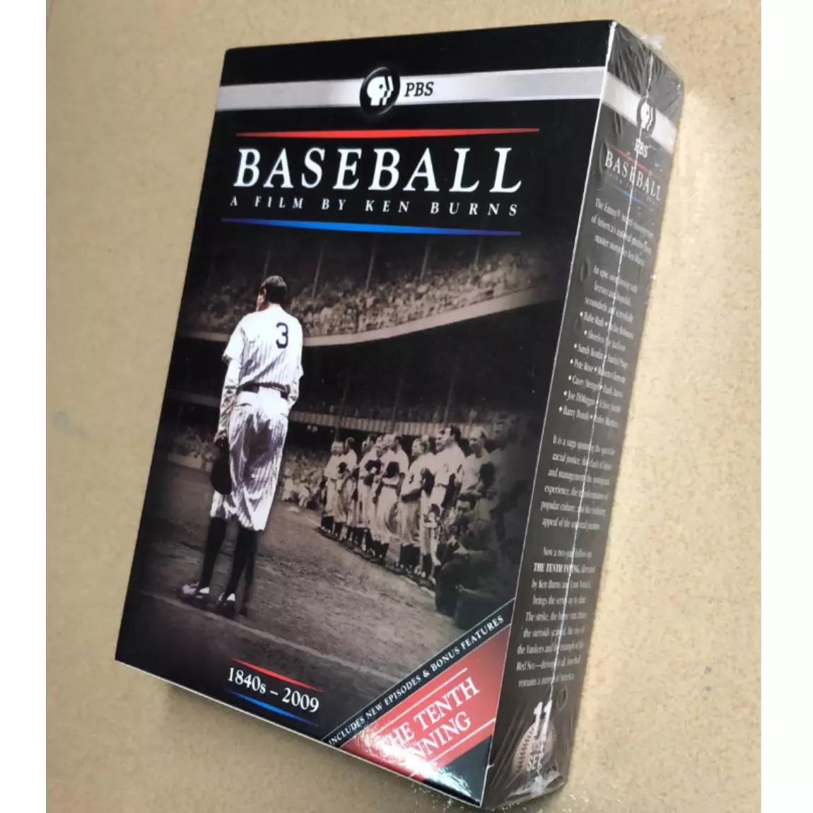Baseball A Film by Ken Burns (DVD, 11-Disc Set) Brand New** eBay