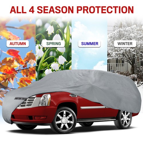 Multi-Layer Genuine Waterproof SUV/Van Cover for Auto Car Protect All Weather 2X - Picture 16 of 25