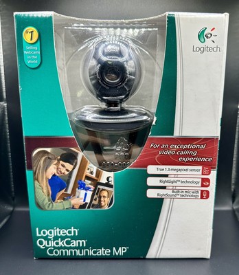 Logitech QuickCam Communicate MP (S 5500) Web Cam Open Box