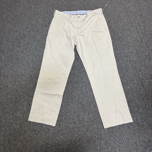 Polo Ralph Lauren Straight Fit Stretch Tan Chino Casual Pants Men’s Size 36X29