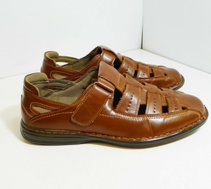 stacy adams leather fisherman sandals