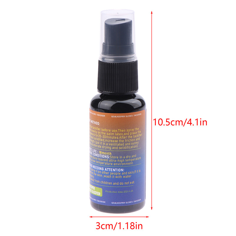 1Pc 30ml Goalkeeper Glove Football Grip Spray For Goalkeeping Gloves