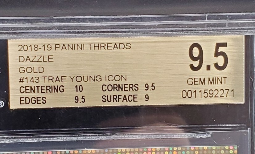 その他 Trae Young RC Threads Dazzle PSA10 2018-19 Panini Threads Dazzle #143 Trae Young Hawks RC