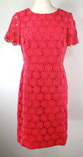 Talbots Lined Dress - Size 6 - Pink Lace