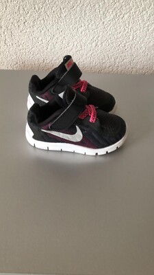 🎀Nike Free RN Baby Kinder Mädchen Sneaker Sportschuhe Schwarz/ Neon  🎀