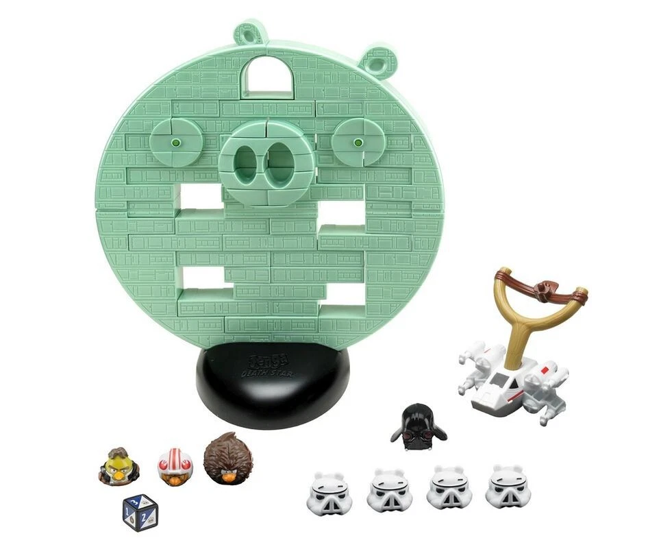 Angry Birds Star Wars Jenga Death Star Game 2012 Board Game Hasbro NEW SEALED - Image 2 of 4