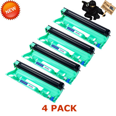 4 Pack DR1000 Drum Unit For Brother DCP-1512R HL-1110 HL-1110E HL-1110R MFC-1811