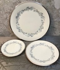 Lenox Repertoire 3-Pc Setting ONE EACH Dinner Salad Bread  Butter Plates EUC