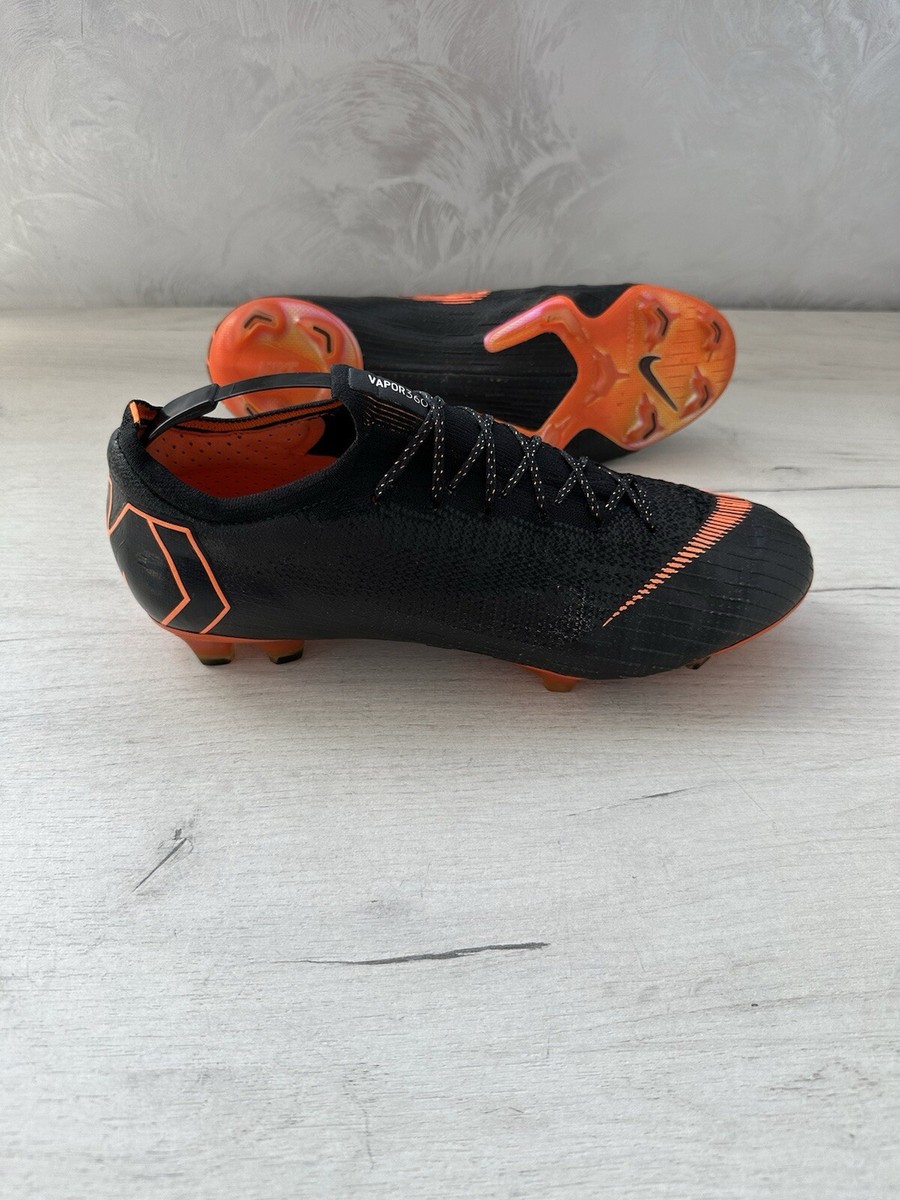 Nike Mercurial Vapor 12 360 Elite FG Black Total Orange ACC