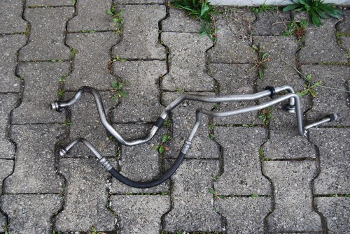 2 x Klimaleitung Klimaschlauch zum Verdampfer Renault Laguna 2.2 CDI