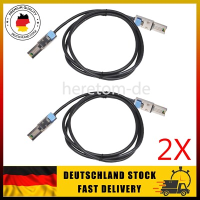 2xSFF-8088 TO SFF8088 Externes Mini SAS zu Mini SAS Kabel FÜR Molex DELL 00TFC6