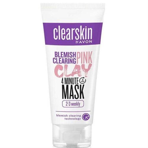 Avon Clearskin Blemish Clearing Pink Clay Mask 75ml New & boxed (O) - Picture 2 of 2