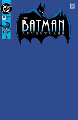 Batman Adventures #12 Facsimile Edition CVR D Blank Variant Pre Order 3/12/25 DC