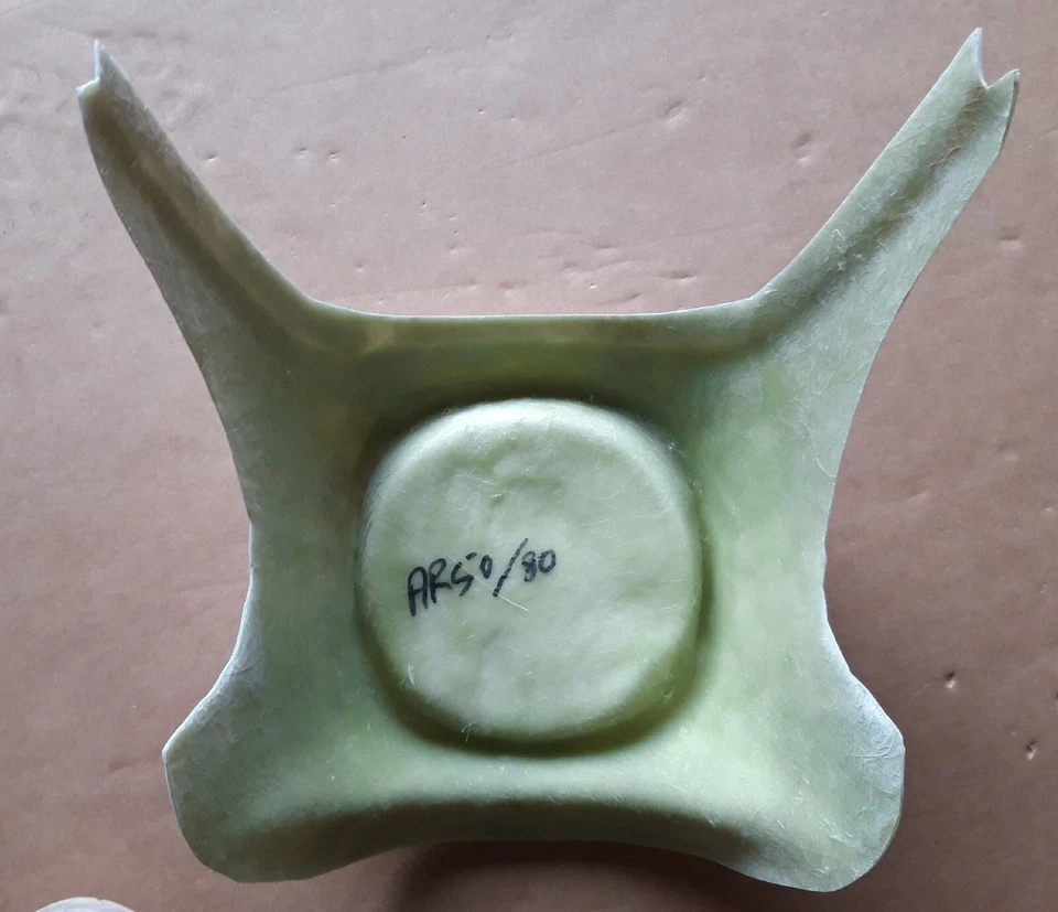 Panel de carenado nasal superior delantero Kawasaki AR50 AR80 fibra de vidrio nuevo Foto 3 de 4