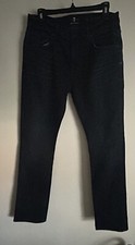 7 For All Mankind Luxe Performance The Straight Men's Denim Jeans Size 31 Blue