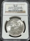 OLATHE HOARD~MS64~1887 P S$~90%~RARE~1 of 25k FOUND IN OLATH KANSAS BANK IN 2009