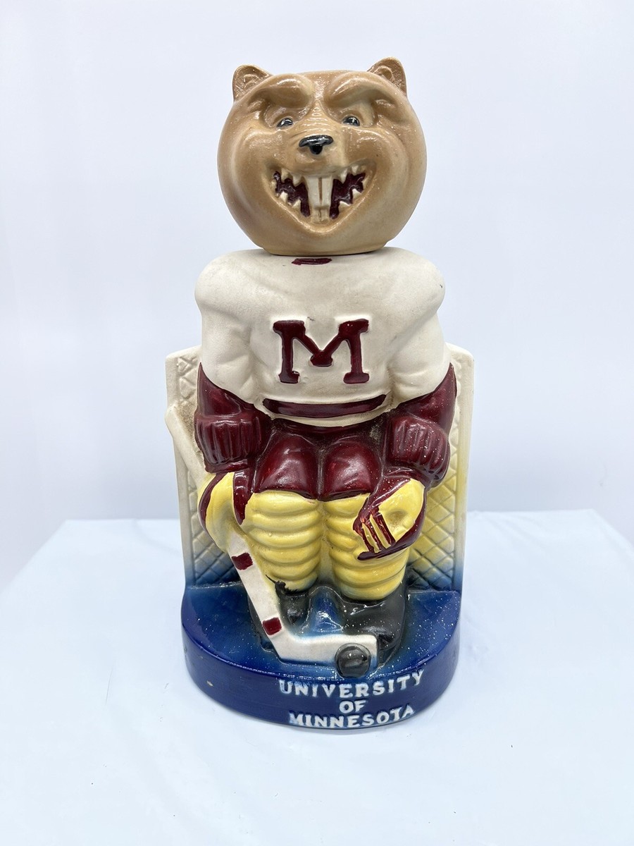 1975 EZRA BROOKS UNIVERSITY of MINNESOTA GOLDEN GOPHERS HOCKEY